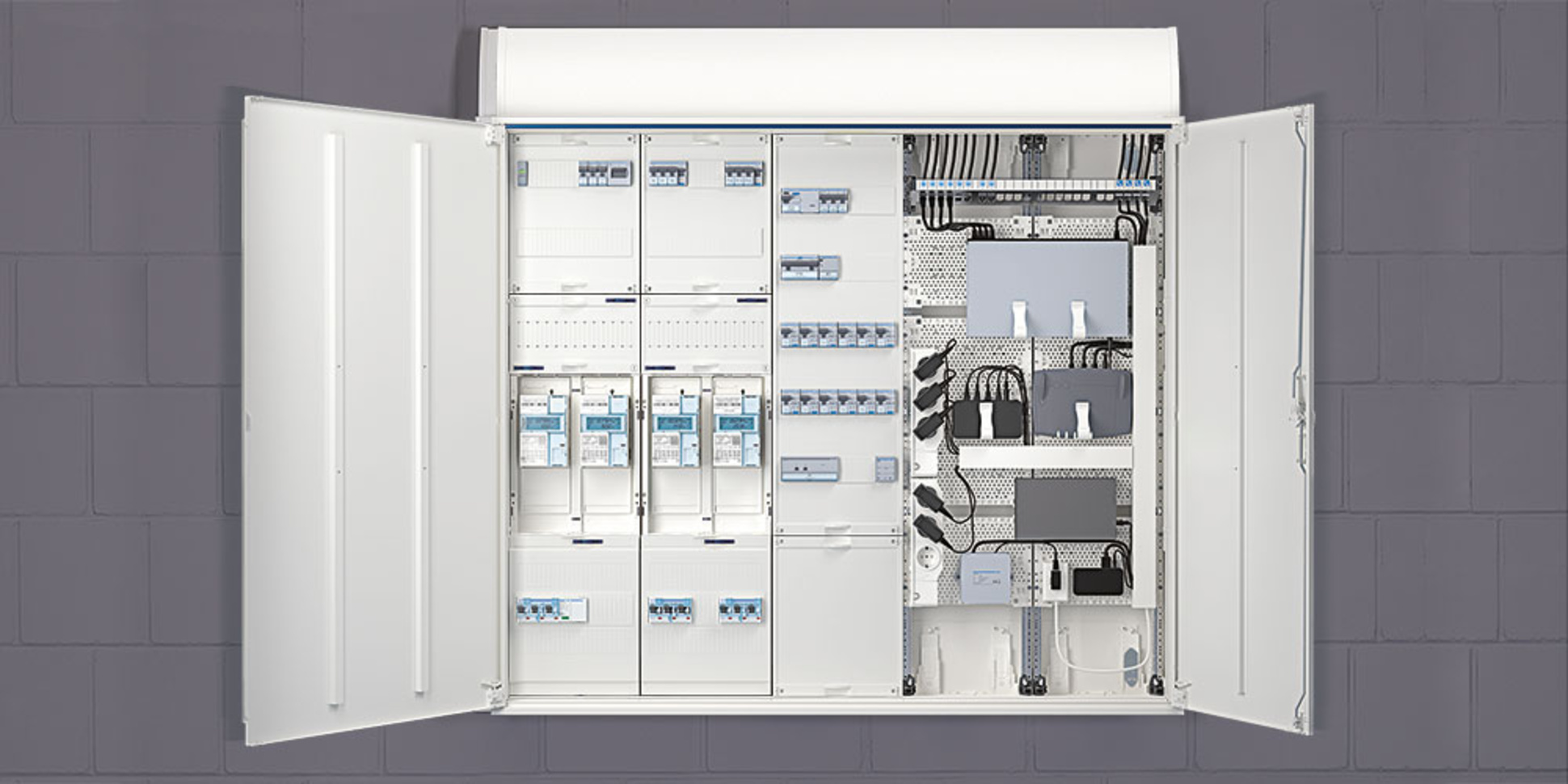 Technikzentrale bei Elektro Heckel in Roth